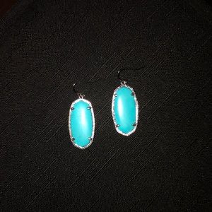 Teal and Silver Kendra Scott